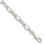 Women's Sterling Silver Link Chain Bracelet 5mm