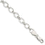 Women's Sterling Silver Link Chain Bracelet 7mm