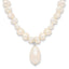 Sterling Silver FW Cultured Pearl Drop 18in Necklace