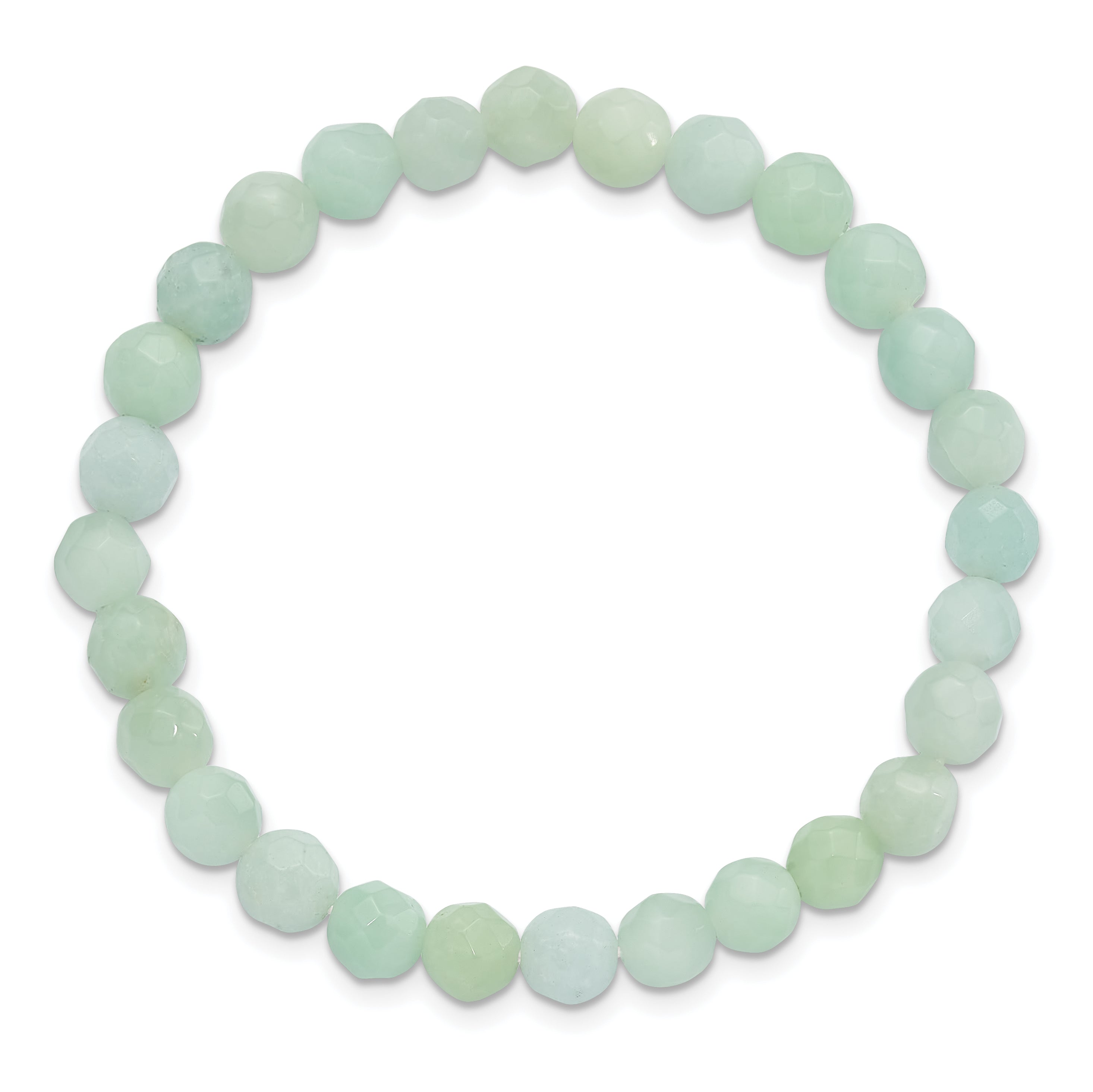 Amazonite 6mm Beaded Stretch Bracelet Secondary image