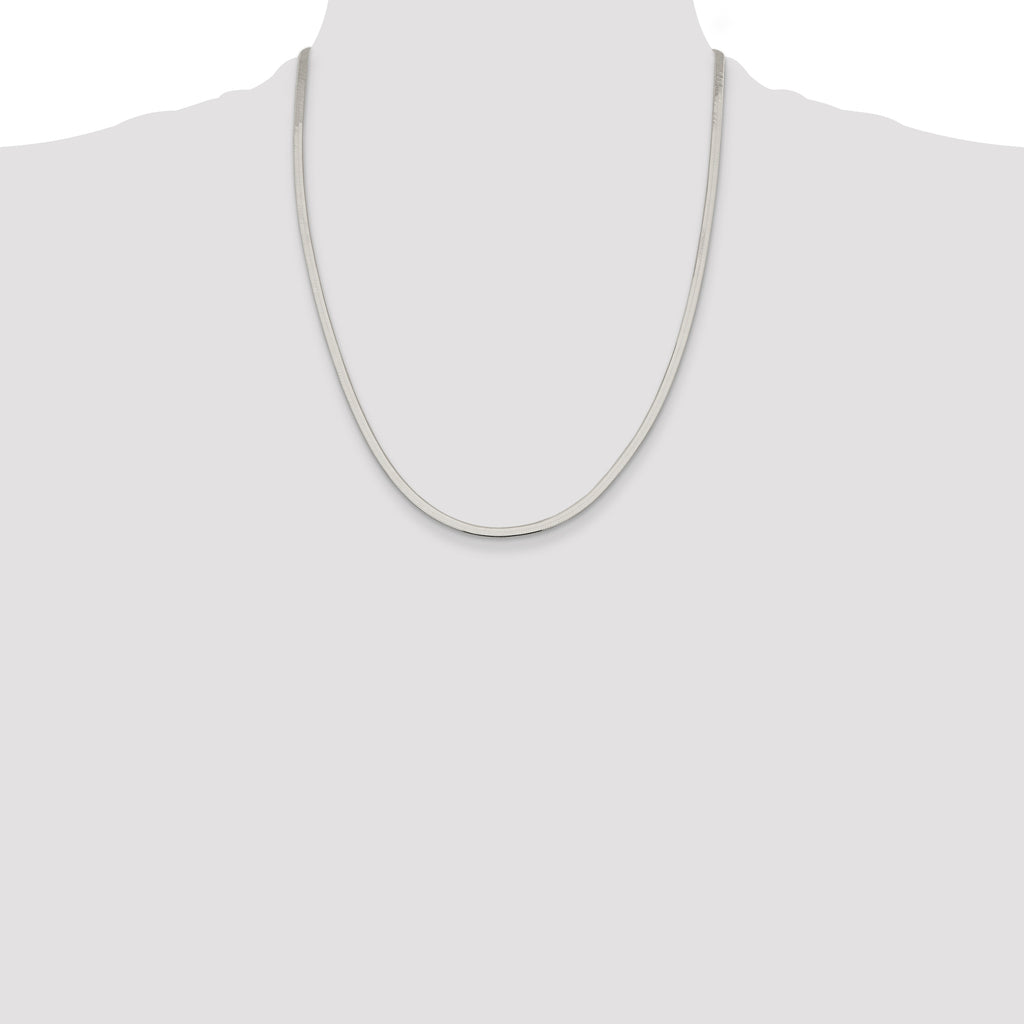Sterling Silver 3mm Magic Herringbone Chain