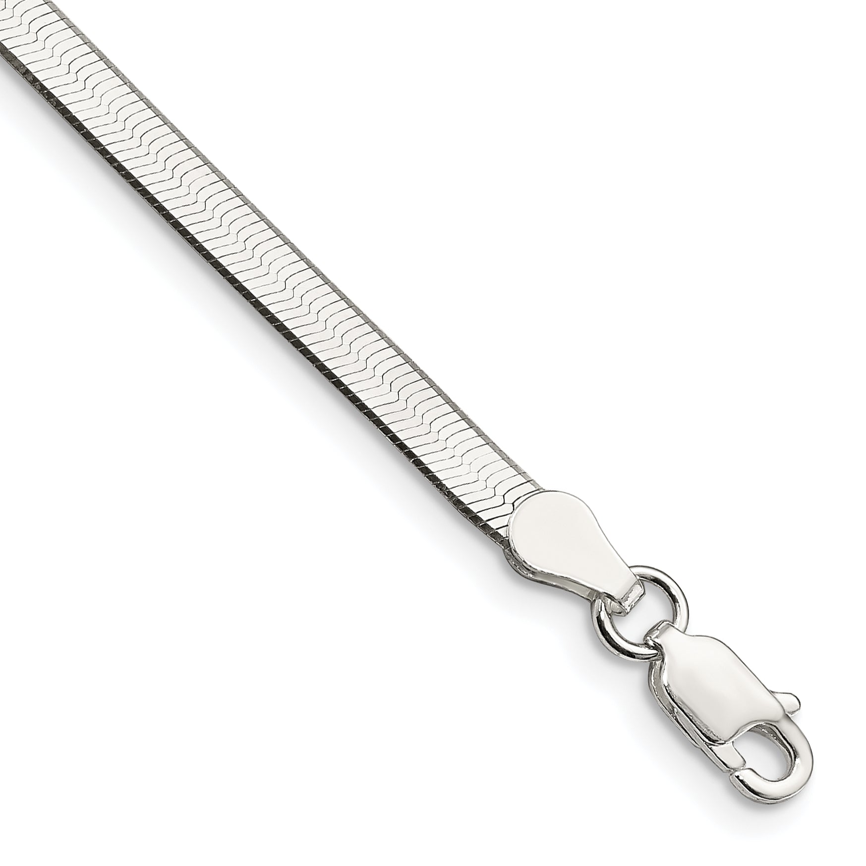 Sterling Silver 3.5mm Magic Herringbone Chain