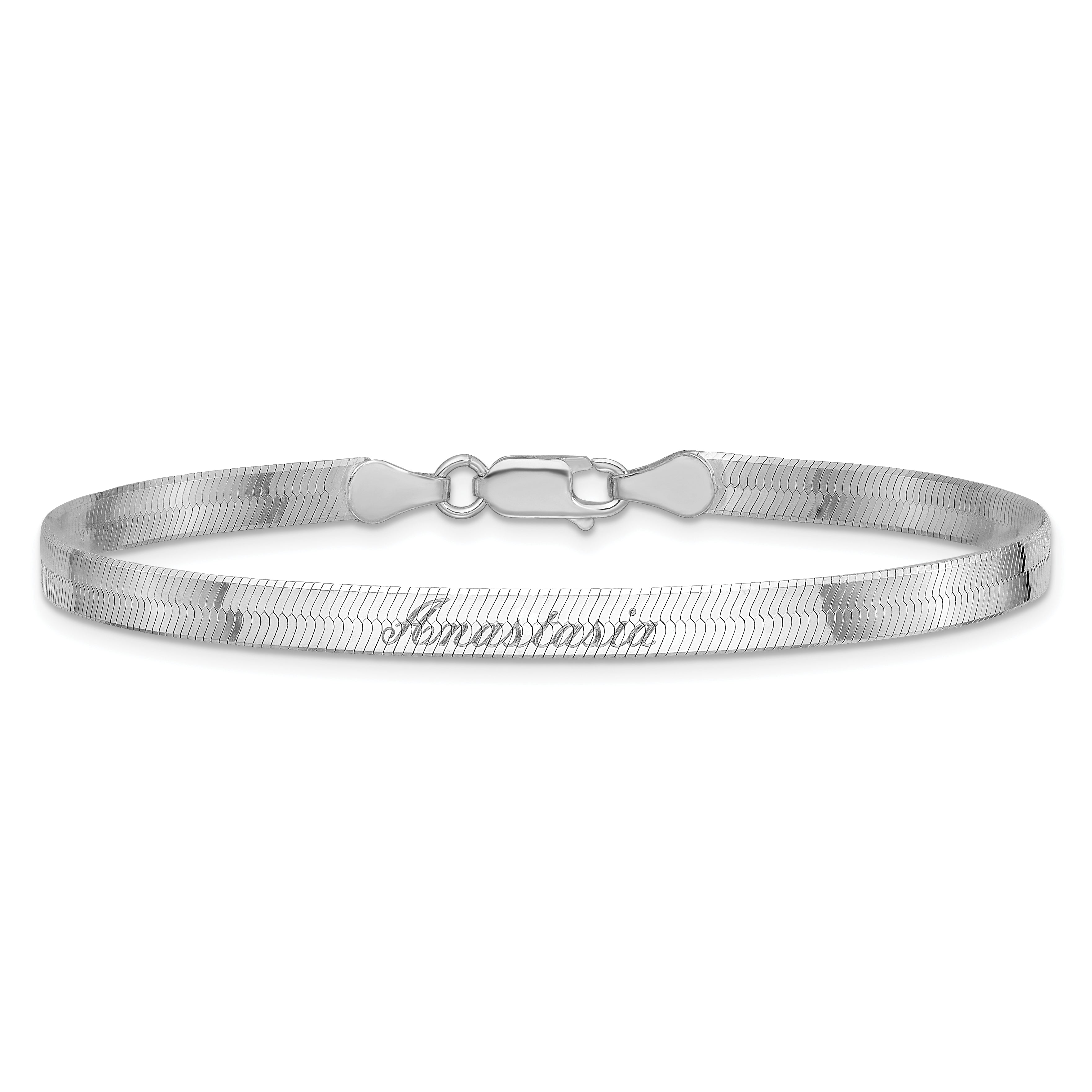 Sterling Silver 4.5mm Magic Herringbone Chain