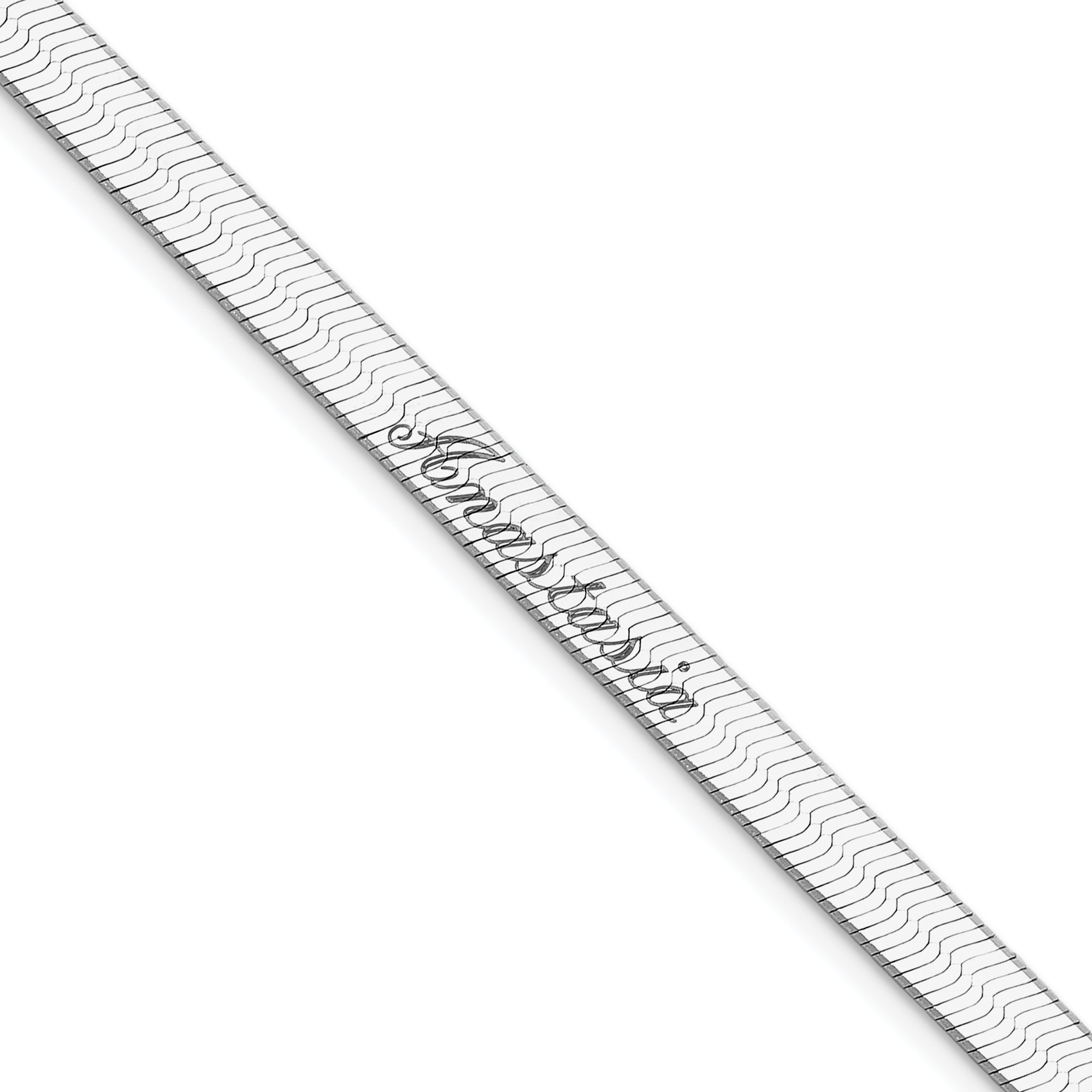 Sterling Silver 4.5mm Magic Herringbone Chain