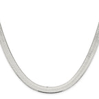 Sterling Silver 8.75mm Magic Herringbone Chain