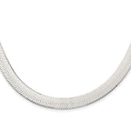 Sterling Silver 10.5mm Magic Herringbone Chain
