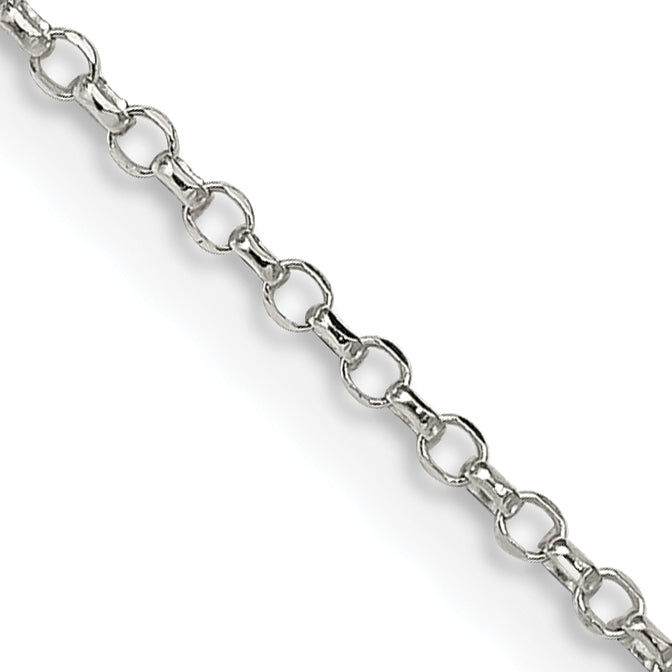 Sterling Silver 1.5mm Diamond-cut Cable Chain Main image