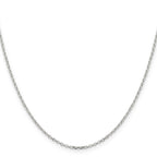 Sterling Silver 1.75mm Diamond-Cut Rolo Cable Chain