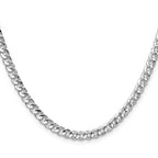 Sterling Silver Curb Chain Necklace 4.75mm