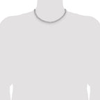 Sterling Silver Curb Chain Necklace 4.75mm