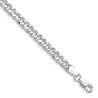 Sterling Silver Curb Chain Necklace 4.75mm