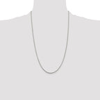 Sterling Silver 1.5mm Round Box Chain