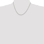 Sterling Silver 1.75mm Round Box Chain