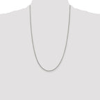 Sterling Silver 1.75mm Round Box Chain