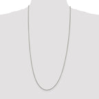 Sterling Silver 1.75mm Round Box Chain