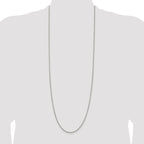 Sterling Silver 1.75mm Round Box Chain