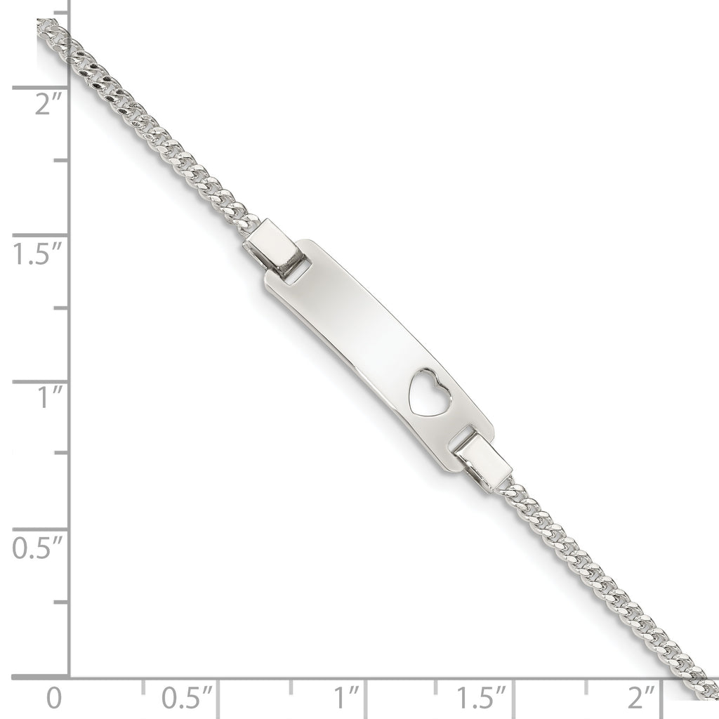 Sterling Silver Chain Bracelet 2mm