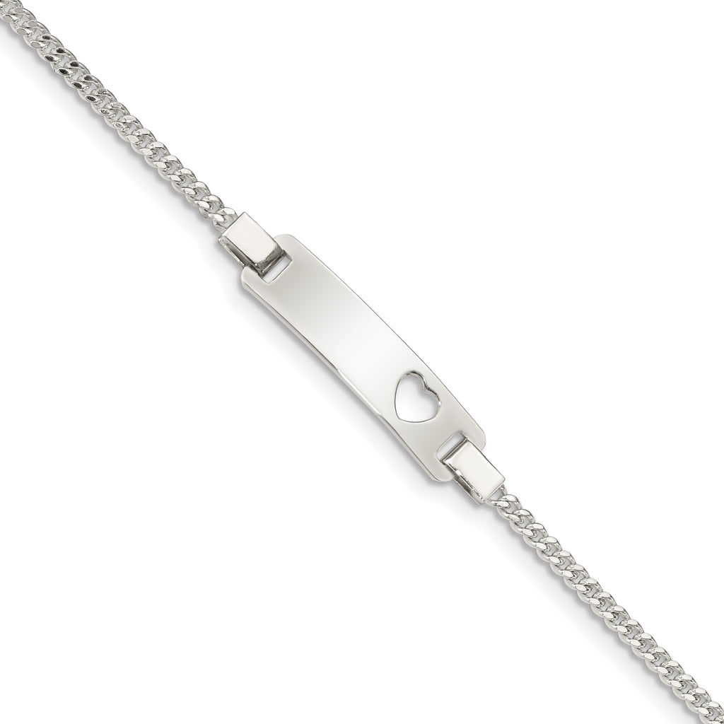 Sterling Silver Chain Bracelet 2mm
