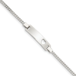 Sterling Silver Chain Bracelet 2mm