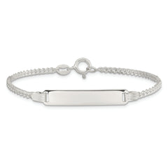 Sterling Silver Children's ID Bracelet