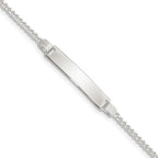 Sterling Silver Children's ID Bracelet