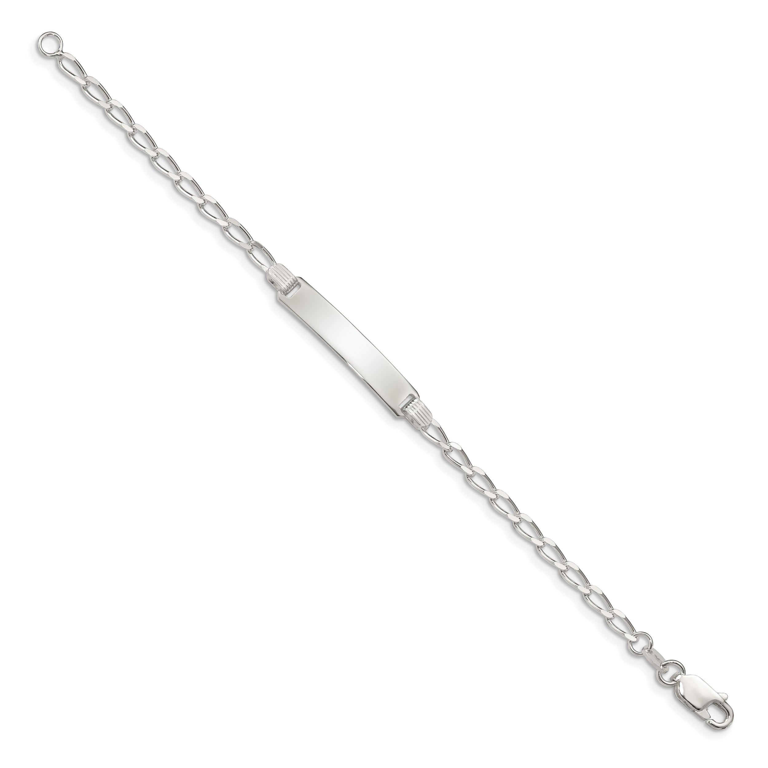 Sterling Silver Children's ID Bracelet
