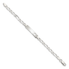 Sterling Silver Baby ID 6 IN Bracelet