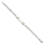 Sterling Silver Baby ID Bracelet