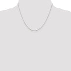 Sterling Silver 1mm Beaded Chain