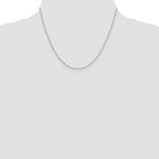 Sterling Silver 1.25mm Beaded Chain
