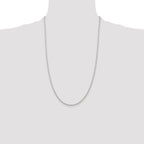 Sterling Silver 2.35mm Beaded Chain