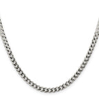 Sterling Silver Curb Chain Necklace 4.7mm