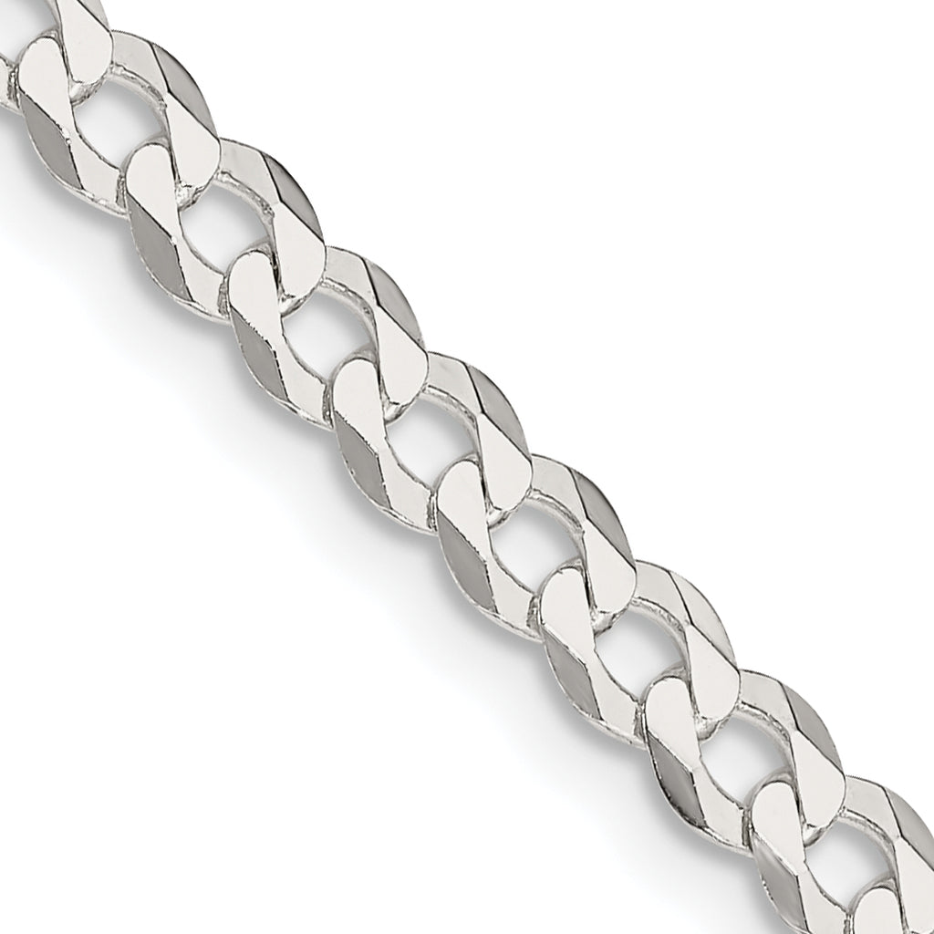 Sterling Silver Curb Chain Necklace 4.7mm
