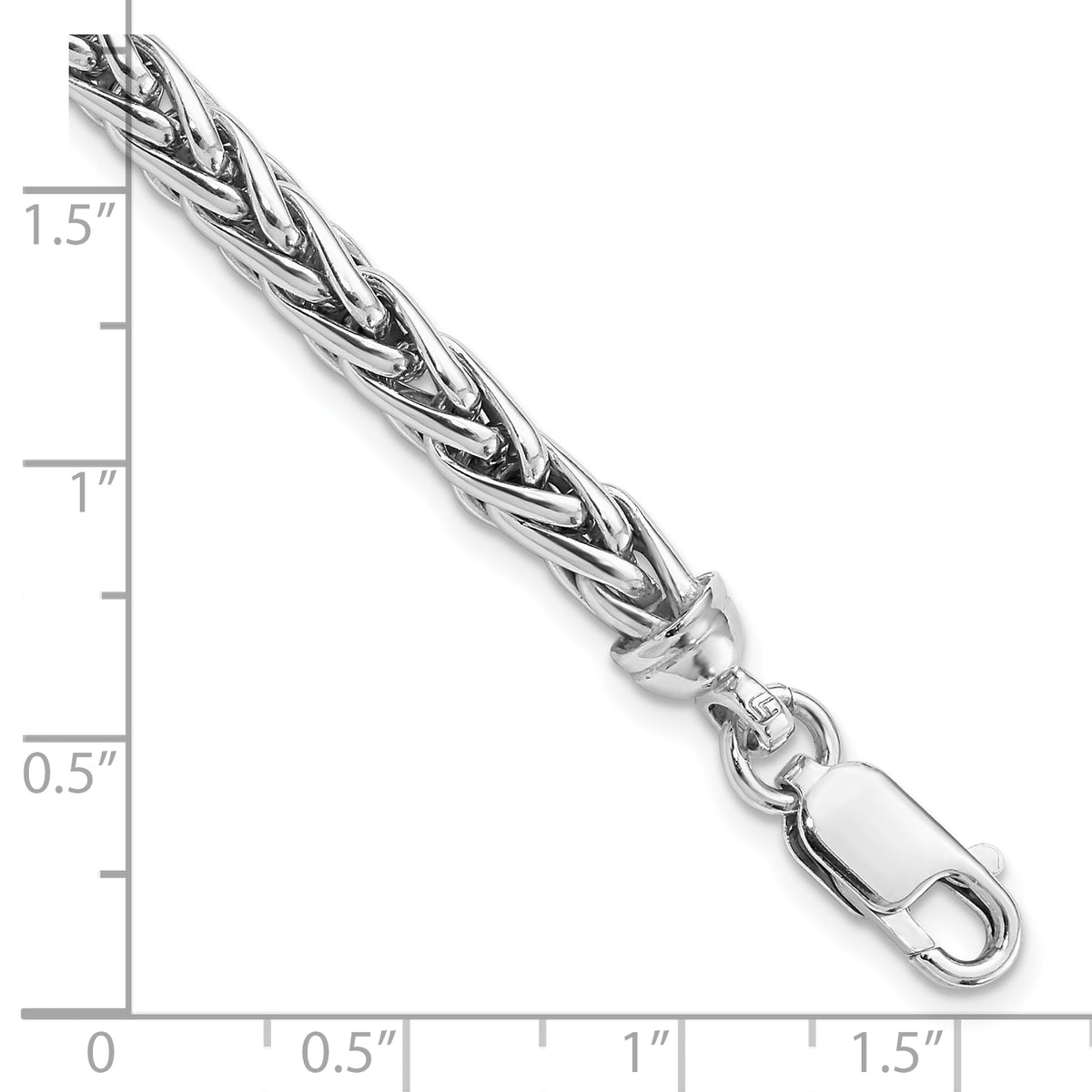 Spiga Chain Bracelet in Sterling Silver, 6mm, 7.5 Inch - Sophia Jewelers