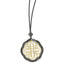 Two-Tone Themed Necklace in Gold-Plated Sterling Silver, 18 Inch - Sophia Jewelers