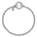 Sterling Silver Anchor Link Bracelet