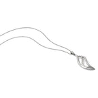 Sterling Silver Cable Pendant Necklace