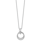 Sterling Silver Spiga Pendant Necklace
