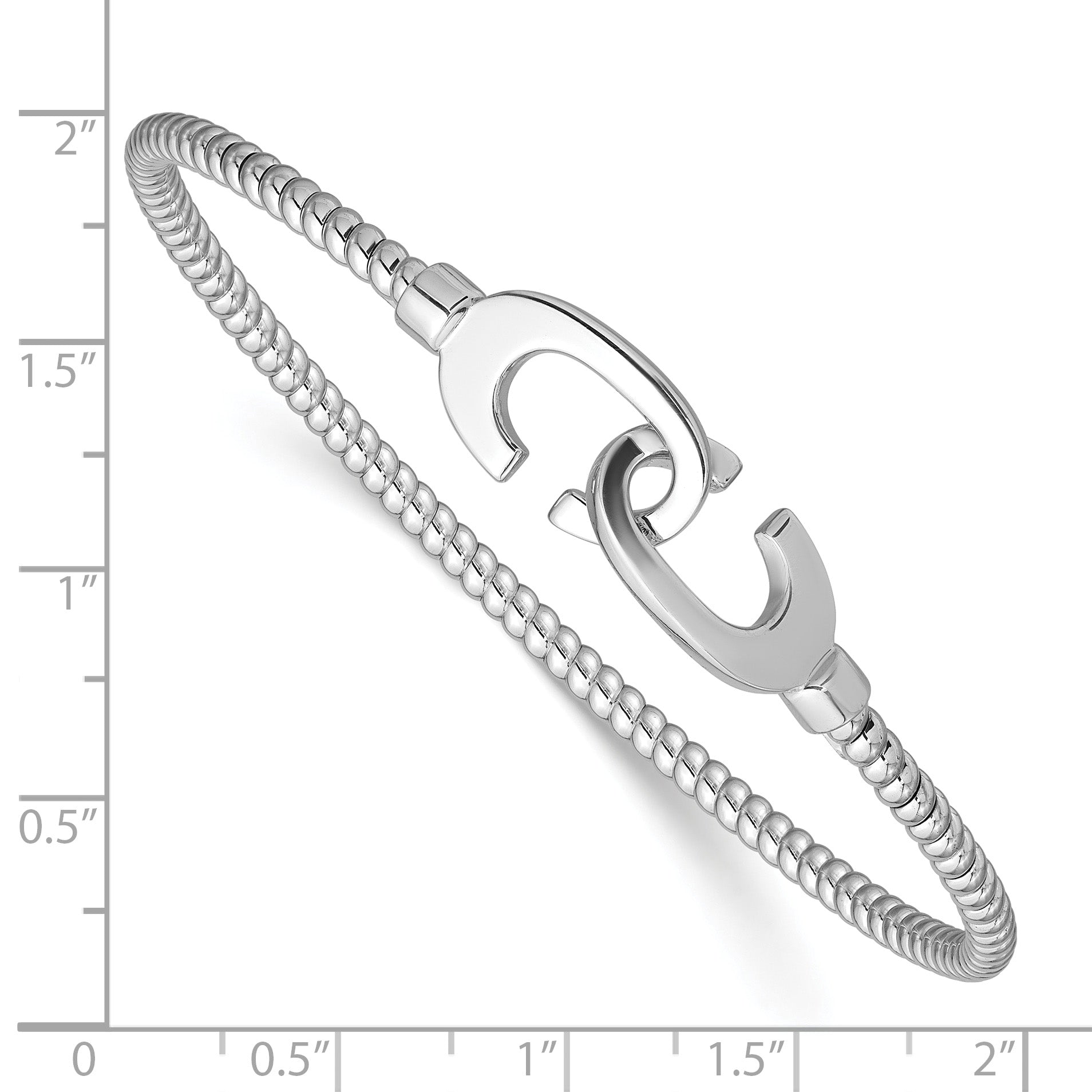 Sterling Silver Twisted Bangle Bracelet