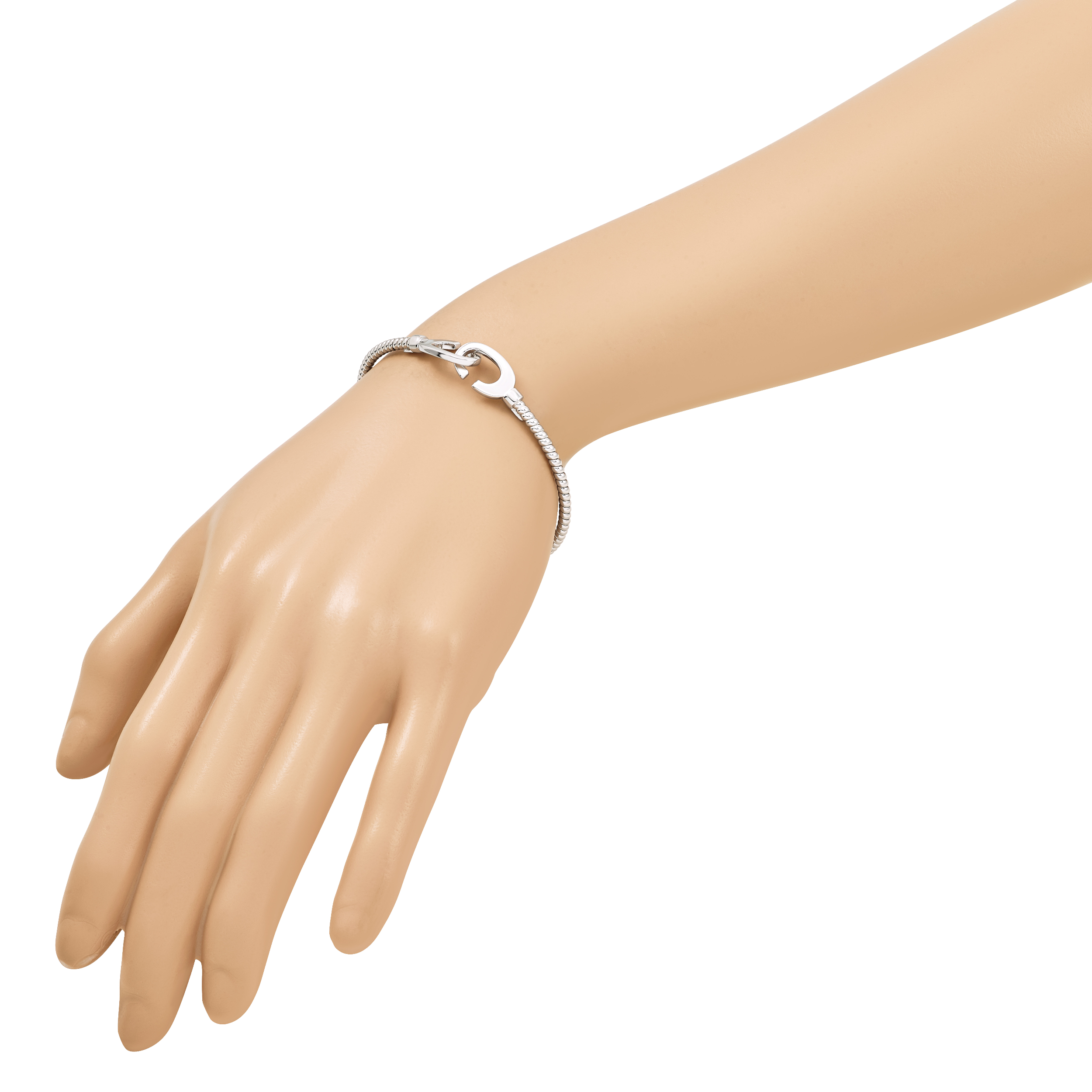 Sterling Silver Twisted Bangle Bracelet