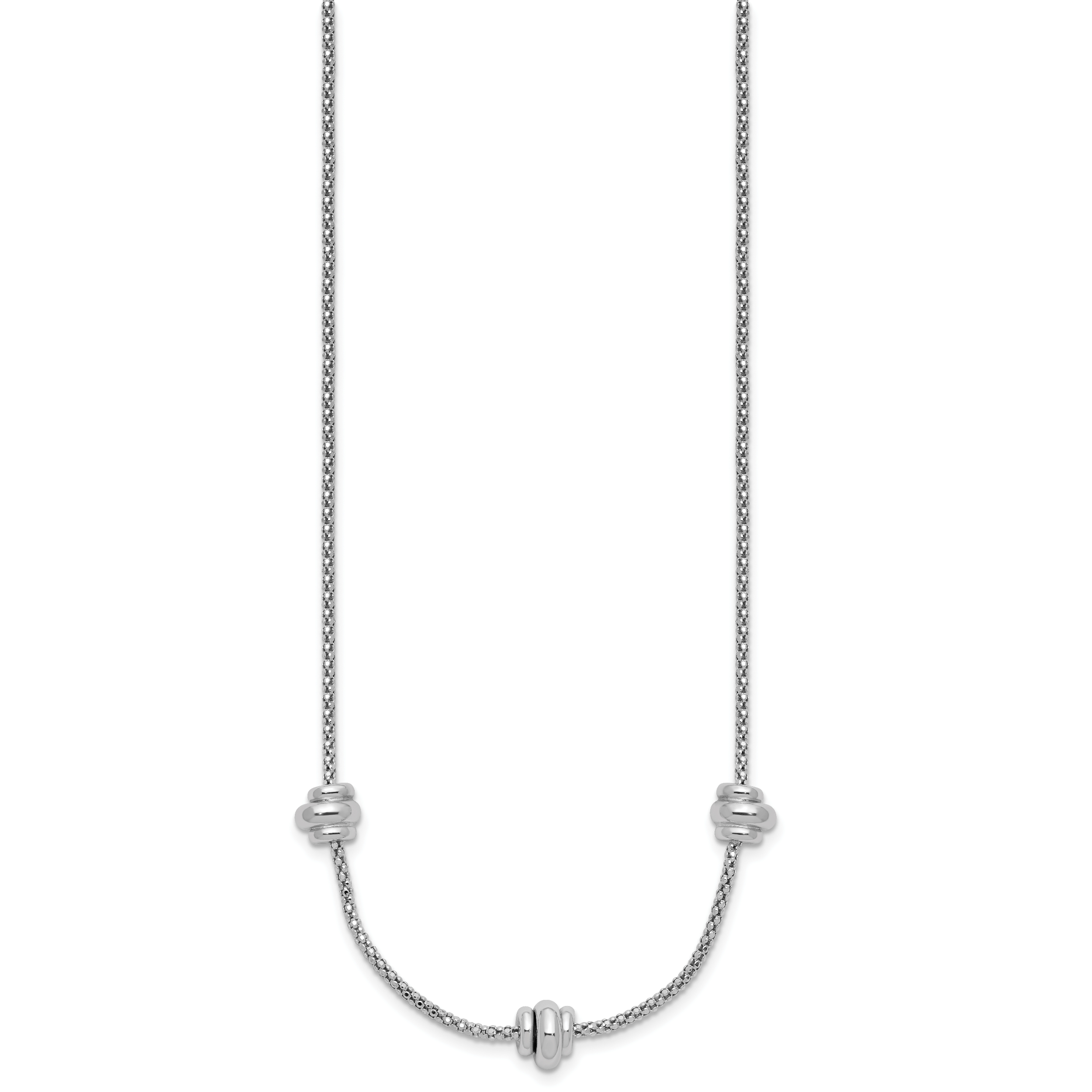 Sterling Silver Polished Necklace