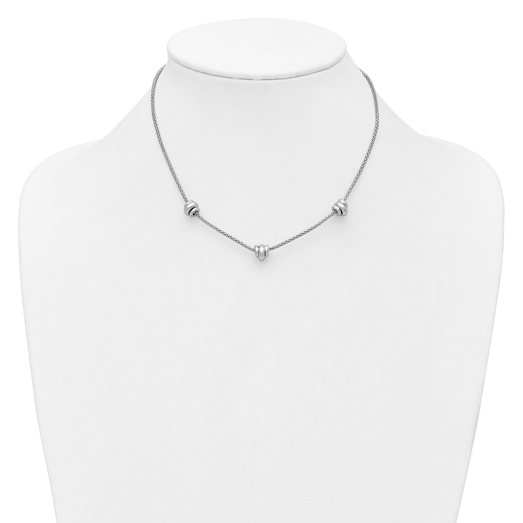 Sterling Silver Polished Necklace