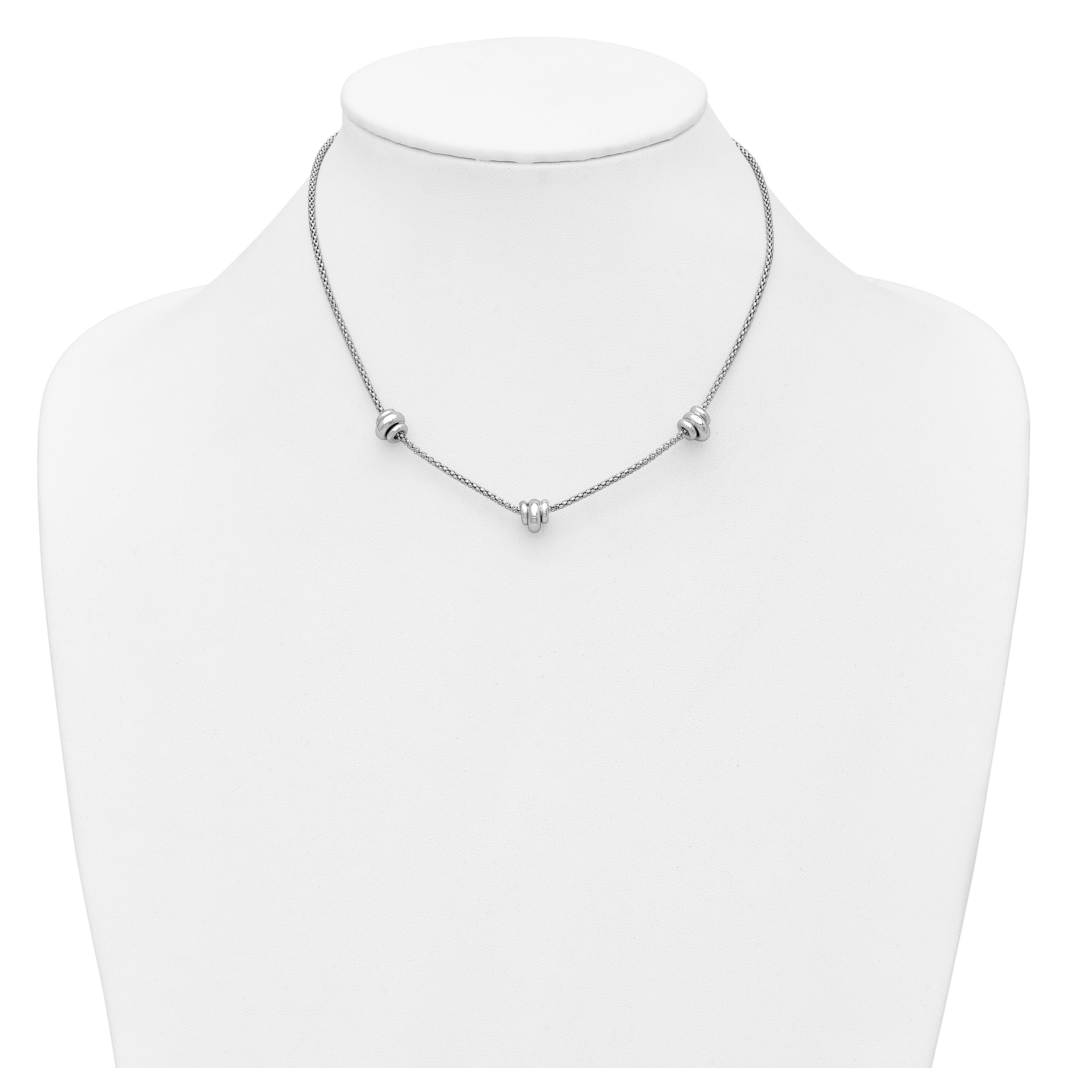 Sterling Silver Polished Necklace