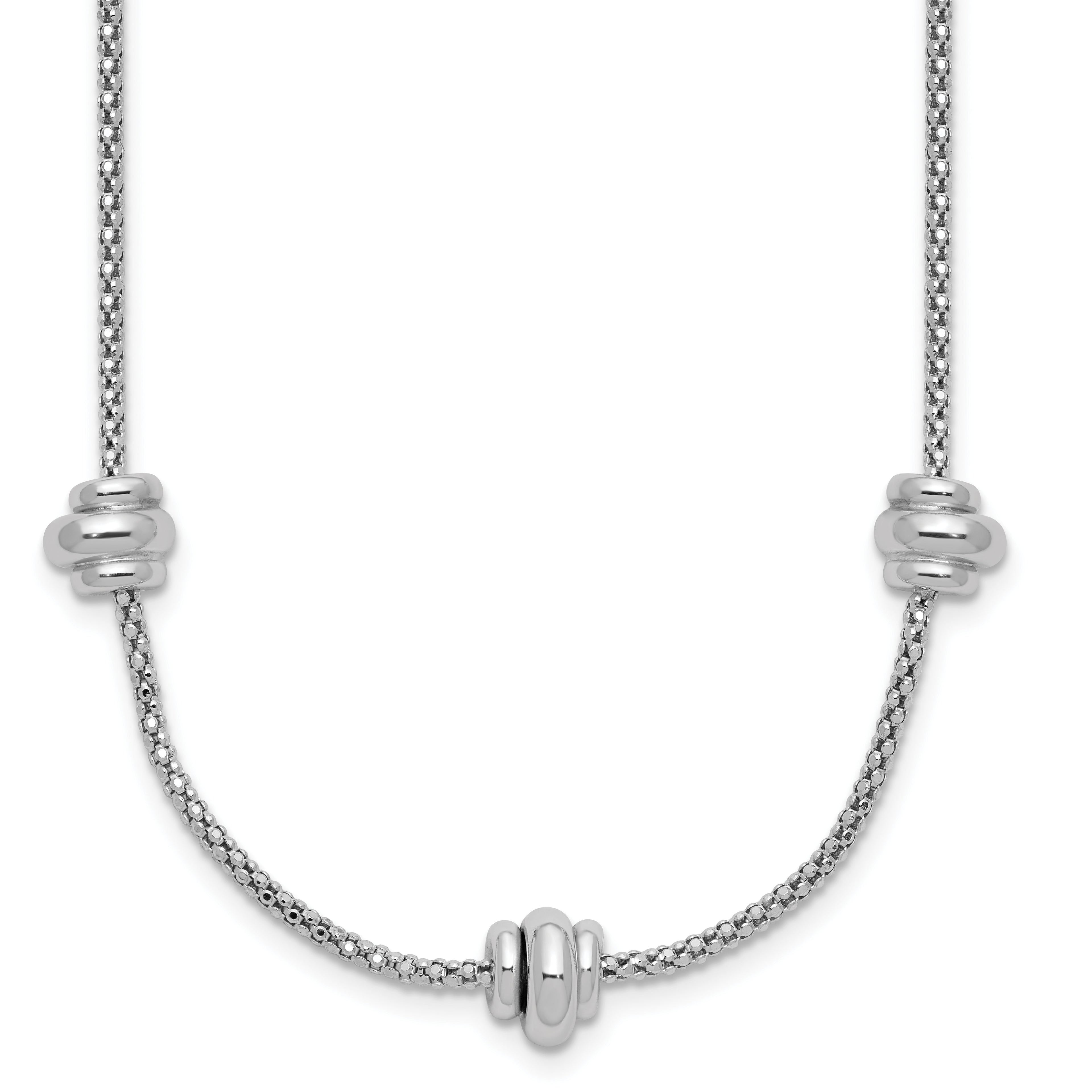 Sterling Silver Polished Necklace