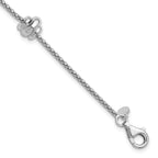 Sterling Silver Polished Bracelet, 8 in