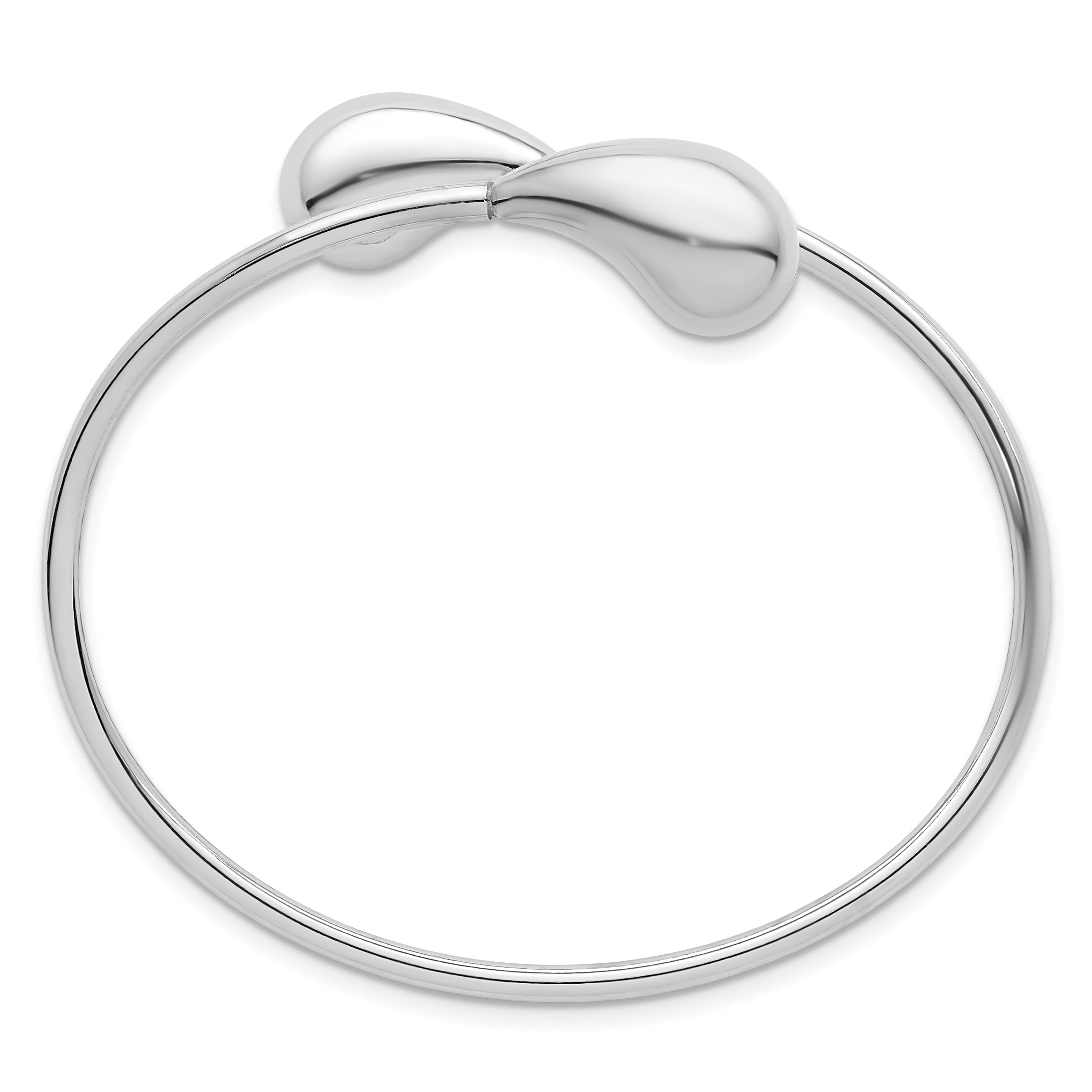 Sterling Silver Polished Cuff Bracelet Secondary image