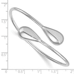 Sterling Silver Polished Cuff Bracelet