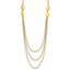 Gold-Plated Sterling Silver Polished Open Link Chain Necklace, 18 in