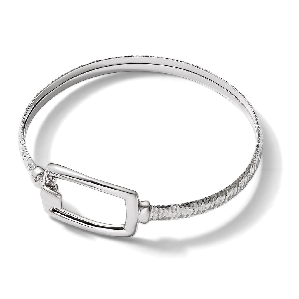 Sterling Silver Polished Bangle Bracelet