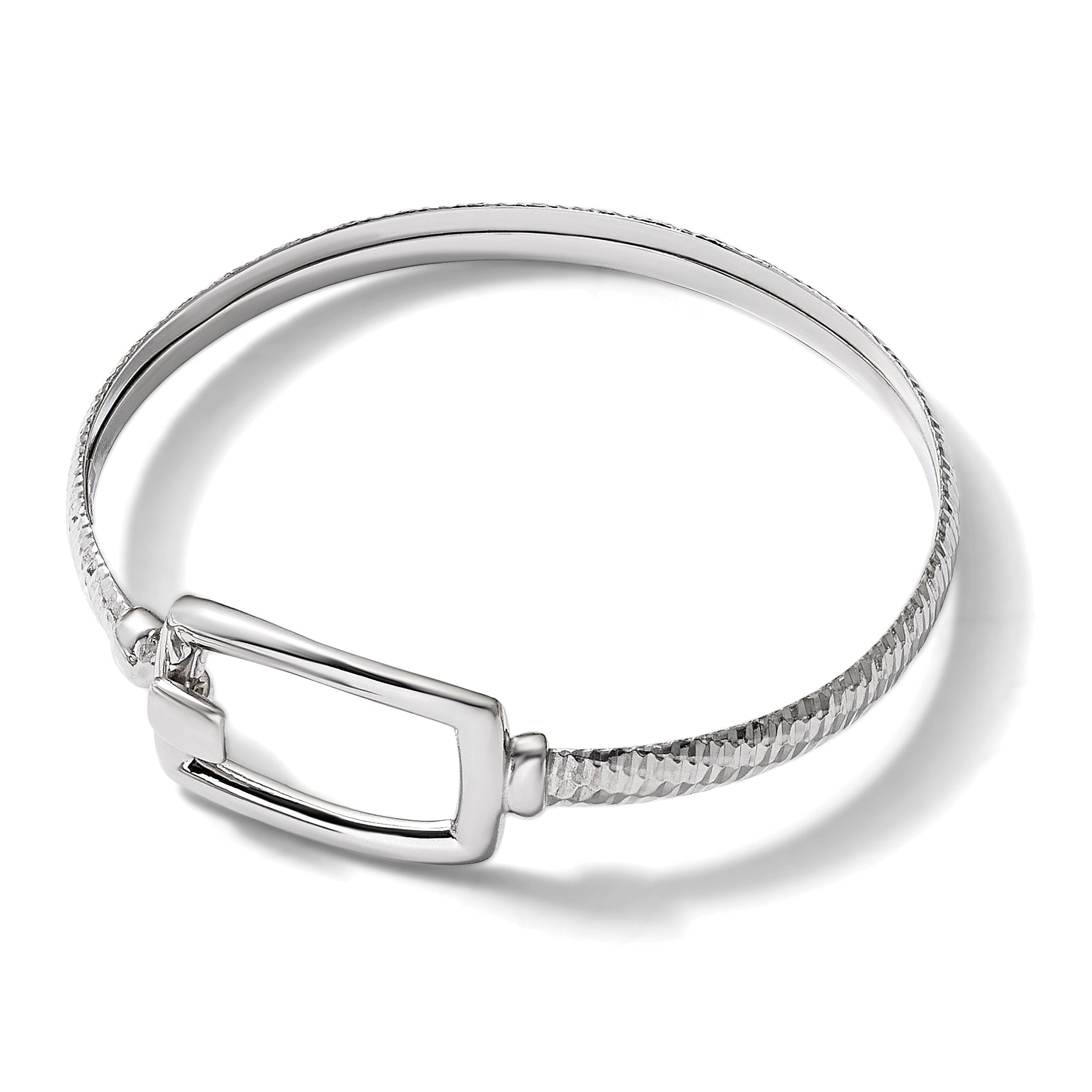 Sterling Silver Polished Bangle Bracelet